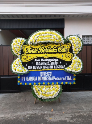 Papan Bunga Duka di Semitau