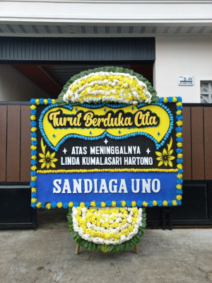 Papan Bunga Duka di Semitau
